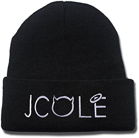 JIUWEI J.Cole Born Sinner Crown Only Logo Beanie Fashion Unisex Embroidery Beanies Skullies Knitted Hats Skull Caps