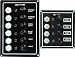 LED SWITCH PANEL 4GANG W/BR 50031284