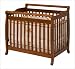 DaVinci M4798A Emily Mini 2-in-1 Convertible Crib in Amber