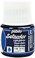Pebeo Setacolor Light Fabrics Paint 45-Milliliter Bottle, Ultramarine Blue