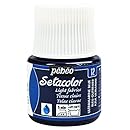 Pebeo Setacolor Light Fabrics Paint 45-Milliliter Bottle, Ultramarine Blue