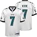 Men's Michael Vick #7 Philadelphia Eagles NFL Replica Jersey (White-Green)(Size=LARGE)