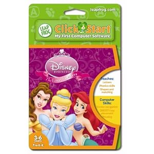Leapfrog Clickstart Educational Software:Disney Princess, The Love of Letters by LeapFrog