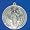 ST. BENEDICT MEDAL PENDANT 1 7/8" D - SILVER "Catholicgiftstore"