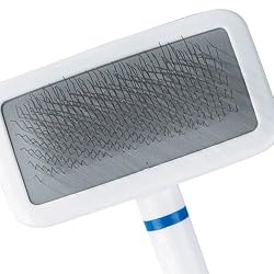Millers Forge Stainless Steel Pins Designer Series Soft Slicker Pet Grooming Brush, Small