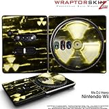 DJ Hero Skin Radioactive Yellow fits Nintendo Wii DJ Heros (DJ HERO NOT INC ....