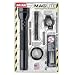 Mag-Lite Set 3D-Cell schwarz inklusive Montagehalterung und Wegrollschutz +  Mini Mag-Lite AA schwarz inklusive Nylonholster