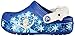 crocs Kids' CrocsLights Frozen Light-Up Clog (Toddler/Little Kid), Cerulean Blue/Oyster, 6 M US Toddler