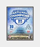 Matted NCAA Champs Duke Blue Devils 8x10 Photo