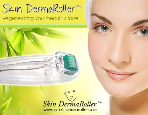 Skin DermaRoller 0.5mm comes with its own Protective Travel Storage Case, Microneedle Therapy Dermatology System with Medical Grade Micro Needle. Effective for Treating Wrinkles, Stretch Marks, Acne Scars, Cellulite, Anti-aging, Hair Loss & Enhancing Beauty...