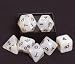 White Pearl 7-piece Dice Set