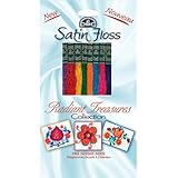 DMC 1008FPK1 Shiny Radiant Treasures Satin Floss Pack, Assorted Color, 8.7-Yard