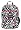 Black/White/Fluorescent Pink