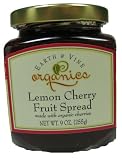 Earth & Vine Organics Lemon Cherry Fruit Spread 9 0z.
