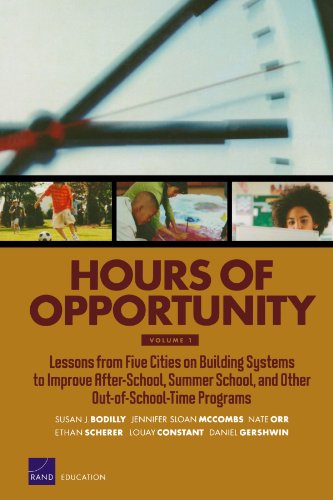 Hours of Opportunity: Lessons from Five Cities on Building Systems to Improve After-School, Summer School, and Other Out-of-School-Time Programs