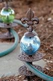 SPI Home Blue Fleur de Lis Hose Guard