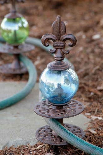 SPI Home Blue Fleur de Lis Hose Guard