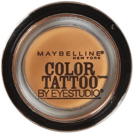 Maybelline 24 Hour Eyeshadow, Fierce and Tangy, 0.14 Ounce
