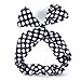 YESURPRISE 10pcs Hair Tie Polka Dot Stripe Ribbon Rockabilly Bunny Rabbit Ear Girls Hair Band Tie Twist Bow Wire Headband Scarf Wrap