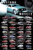 Autos, Ford Mustang Muscle Klassik Plakat Poster