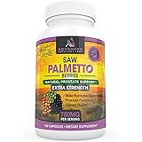 Saw Palmetto Extra Strength, 1500 mg Per Day, 120 Capsules