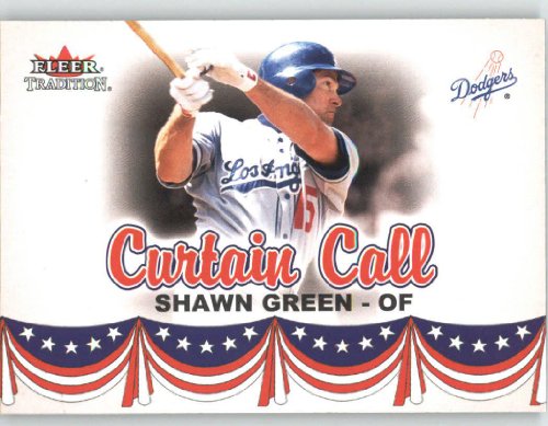 2002 Fleer Tradition Update #U361 Shawn Green CC - Los Angeles Dodgers (Curtain Call) (Baseball Cards)
