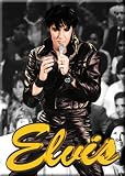 Elvis Magnet~ Leather Jacket~ Magnet~ Approx 2.5