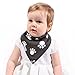 Bandana Bibs for Babies and Toddlers, Unique Infant Gift, Unisex, Extra Absorbent, Adjustable, By Ikkletots.