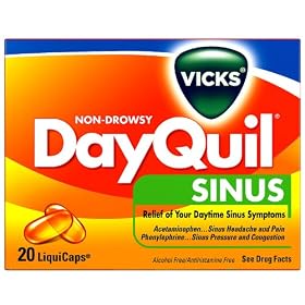 Vicks DayQuil Sinus LiquiCaps, 20ct
