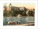 Abbey from the river Bolton England, c. 1890s, (S) Library Image