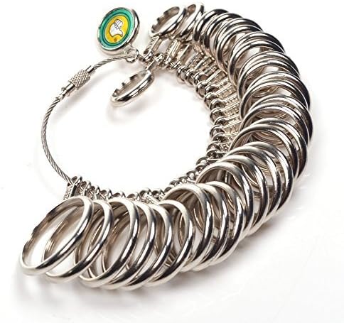 Jewelry Tool Ring Sizer Gauge Mandrel Ring Sizing Tool Jewelers Loop