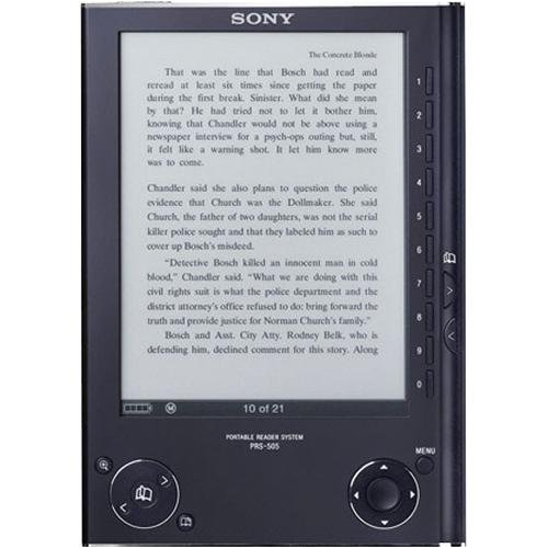 Childrens Toyshop  PC Hardware : Sony PRS-505/LC Blue Digital Book Reader