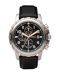 Fossil FS4545 Leather Analog Chronograph