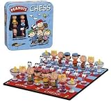 Peanuts Chess Set (Tin Carry Case Included)