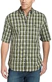 Carhartt Men's Classic Plaid Chambray Shirt,Fern Green,Large