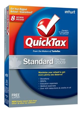 QuickTax Standard 2009 [Old Version]