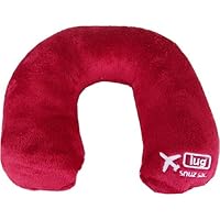 Crimson Red Lug Snuz Sac - U shape blanket and pillow set