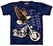 Born to Ride Motorcycle T-Shirt by The Mountain 100% Cotton Short Sleeve Teen & Adults Size Shirt