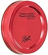 Ball 1440030040 Regular Mouth Lids And Bands, Red