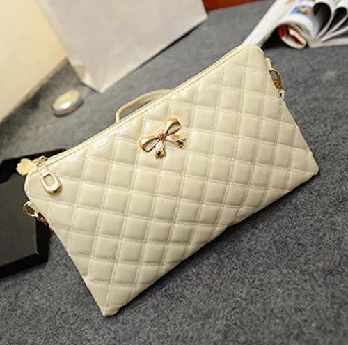 New Fashion Handbag clutch Shoulder Diagonal Three Purpose Butterfly Spiraea Lingge Bag bow clutch bag For Women