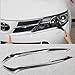 Chrome Headlight front light lamp cover Bezel Trim for Toyota rav4 2013 2014