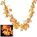 Autumn Leaves Lighted Garland - Wreaths and Floral Decorations
