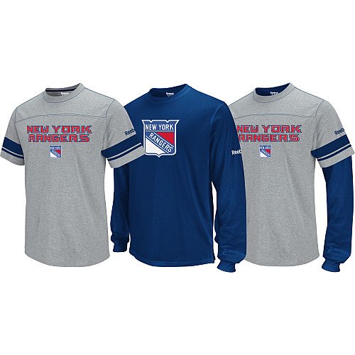 NHL Youth New York Rangers Option Tee Combo Pack - R58Nc8Mm (Multi, Large)