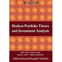 Modern Portfolio Theory and Investment Analysis: International Student Version