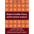 Modern Portfolio Theory and Investment Analysis: International Student Version