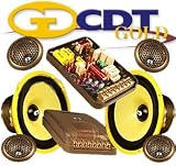 51JrrUvsjlL. SL160  Es 620us Gold   CDT Audio 6.5 2 Way Complete Component Set with Built in Upstage System