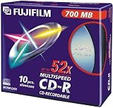 Electronics : Fujifilm CD-RW Hi Speed x10 Spindle (700MB 4-12X)