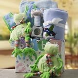 Sophisticated Baby New Baby Gift Basket