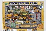 50-Piece Die Cast Metal, Matchbox Car Play Set: Construction Team [Construction Theme] Play Set