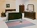 World Imports Louis Phillipe Queen-Size Sleigh Bed-1121-50